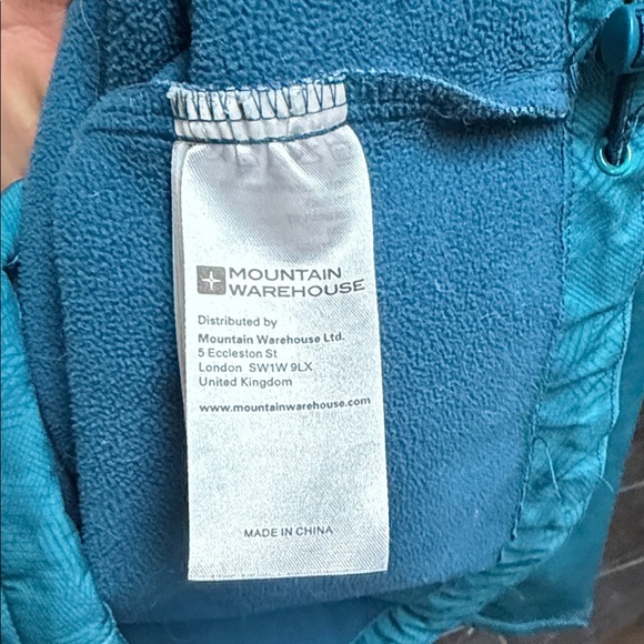 Mountain Warehouse Vibrant Blue Hooded Jacket - Picture 8 of 12